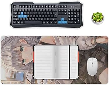 Amazon.co.jp：マウスパッド 大型 白銀ノエル VTuber 可愛い